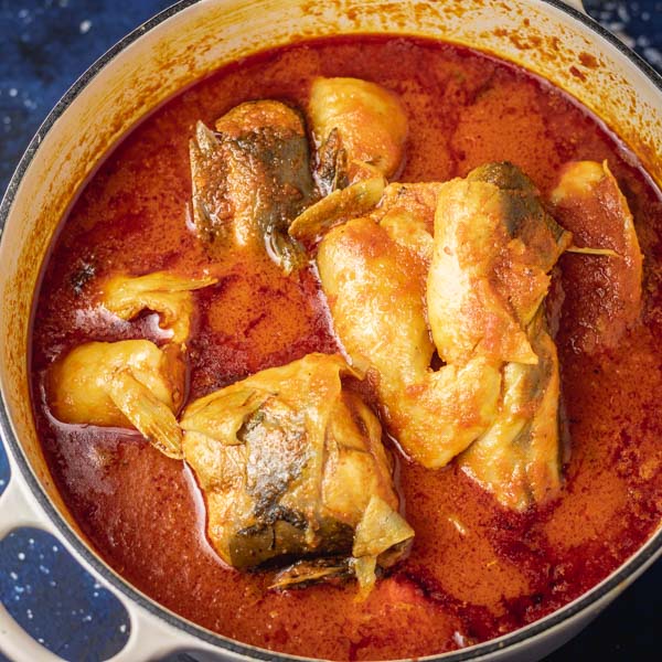 Catfish and stew 